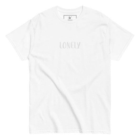 Lonely Tee (White/White)