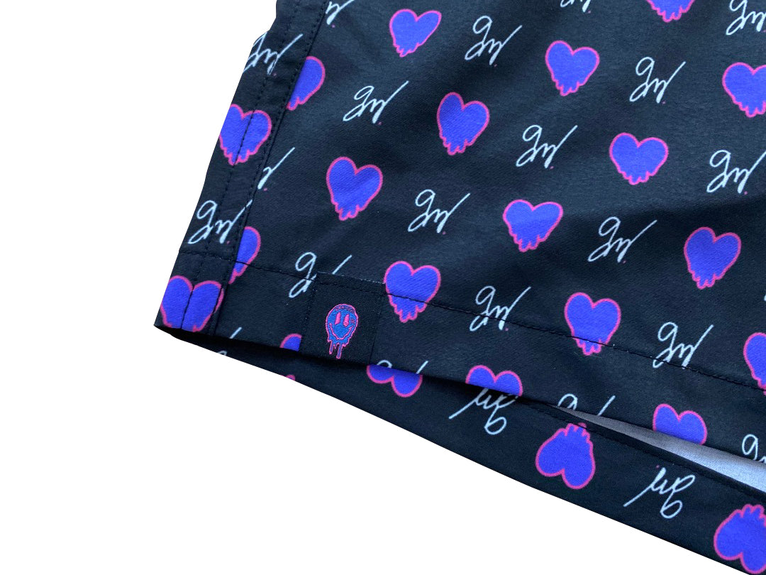 Gavin Magnus Merch - Heart Drip Shorts
