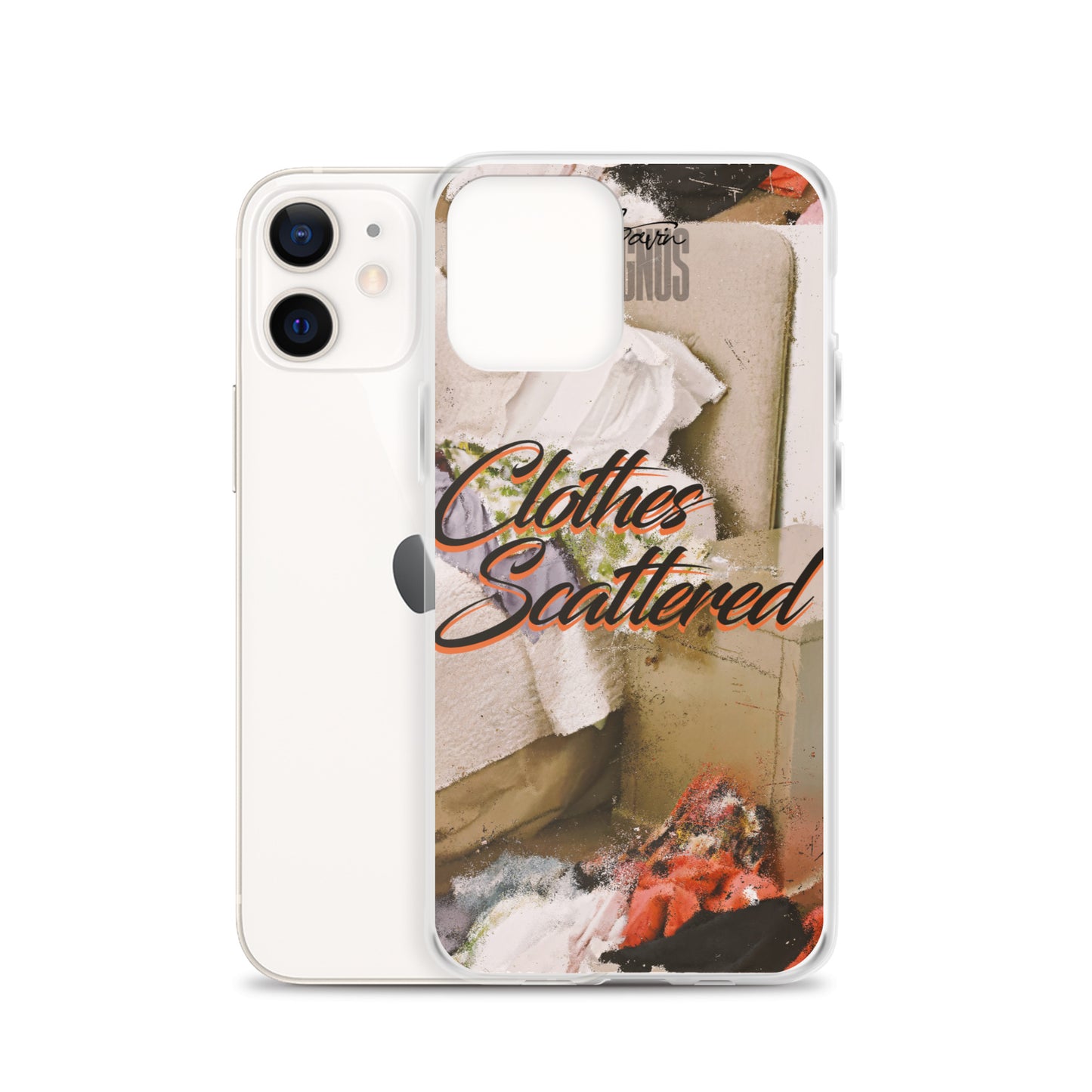 Clothes Scattered iPhone Case