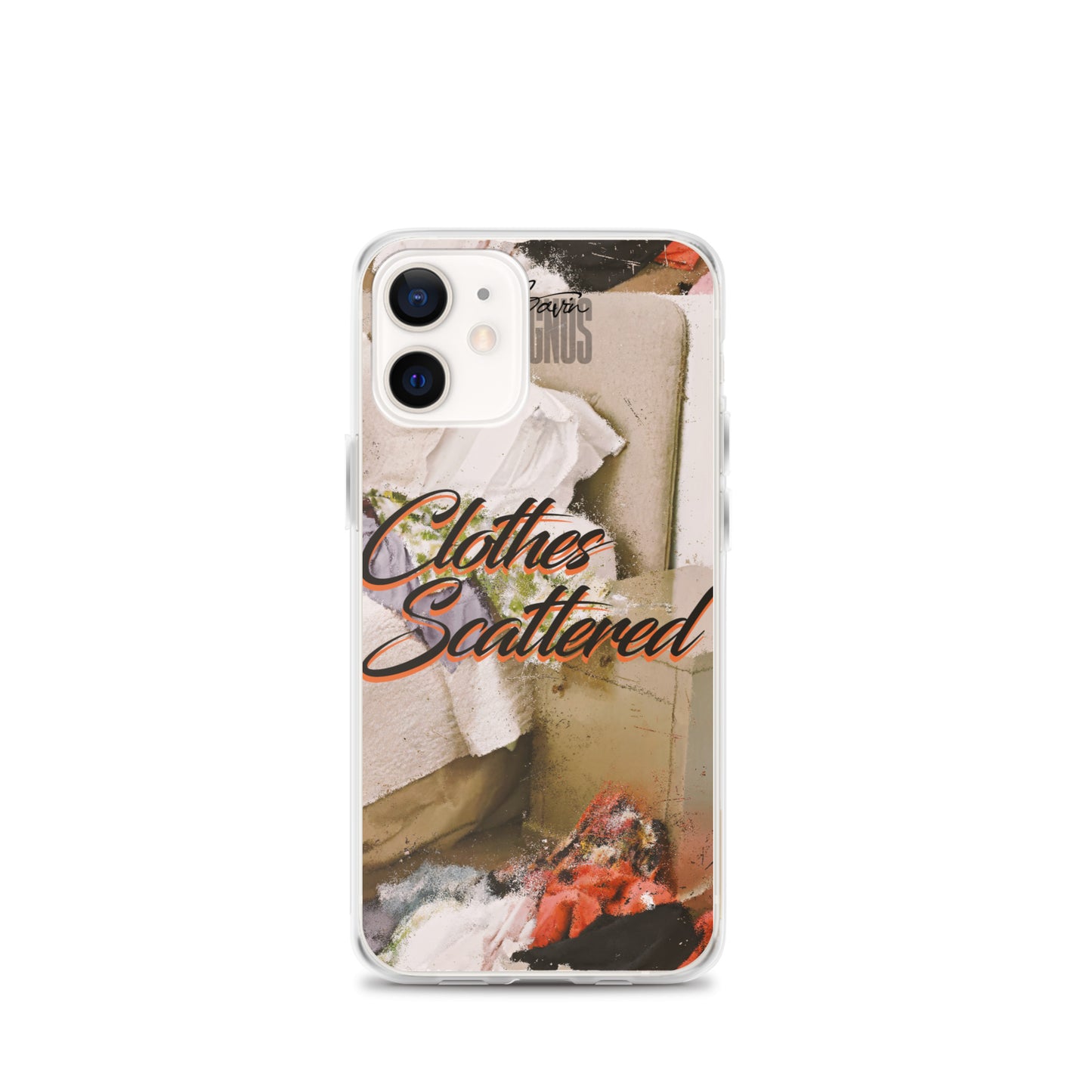 Clothes Scattered iPhone Case