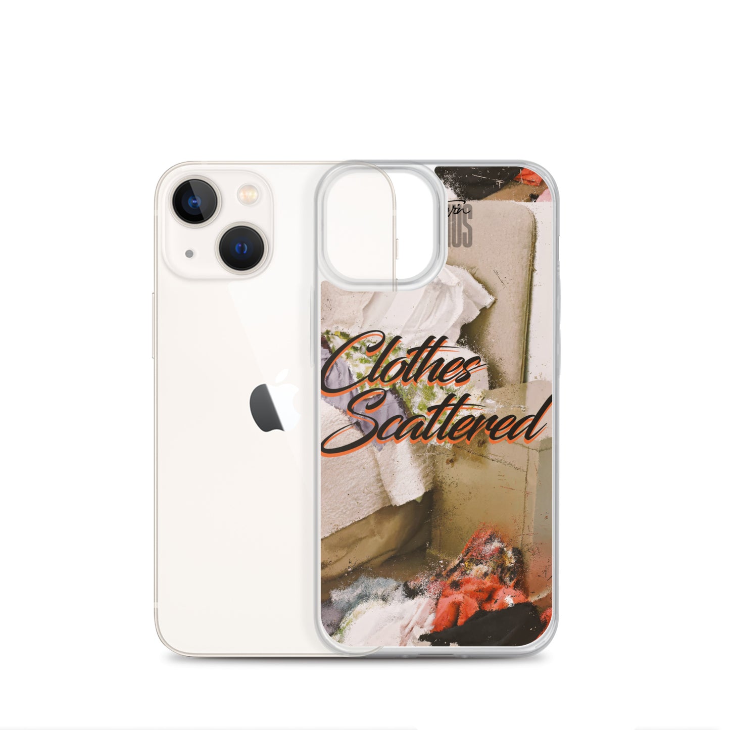 Clothes Scattered iPhone Case