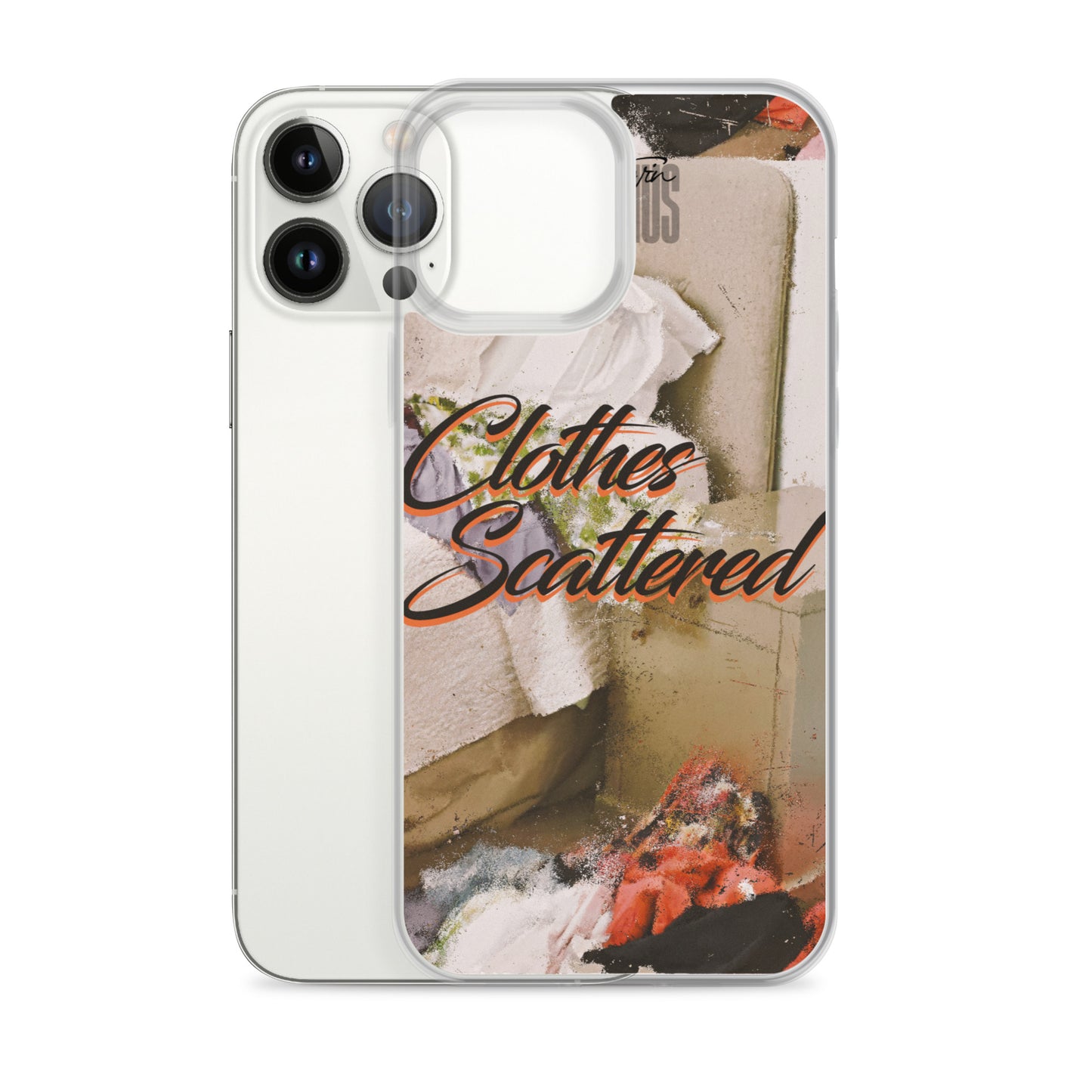 Clothes Scattered iPhone Case