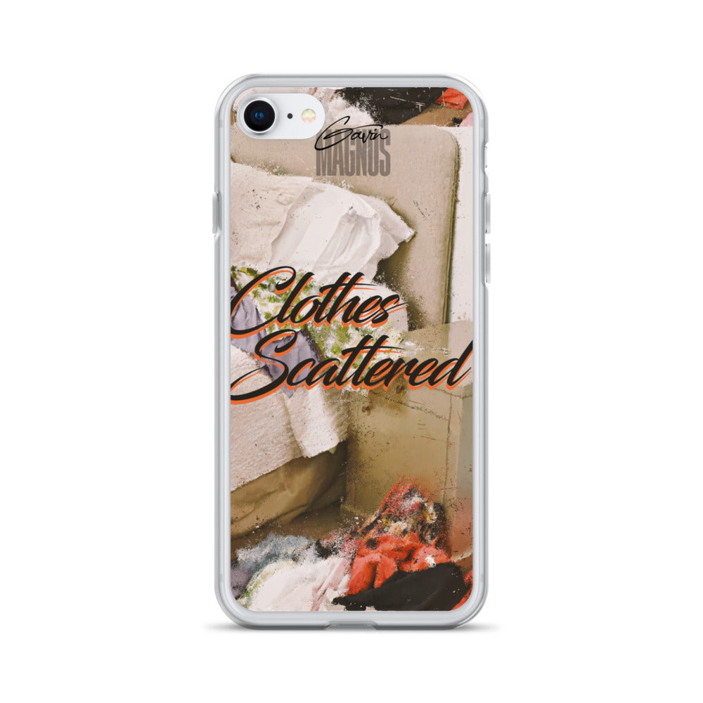 Clothes Scattered iPhone Case
