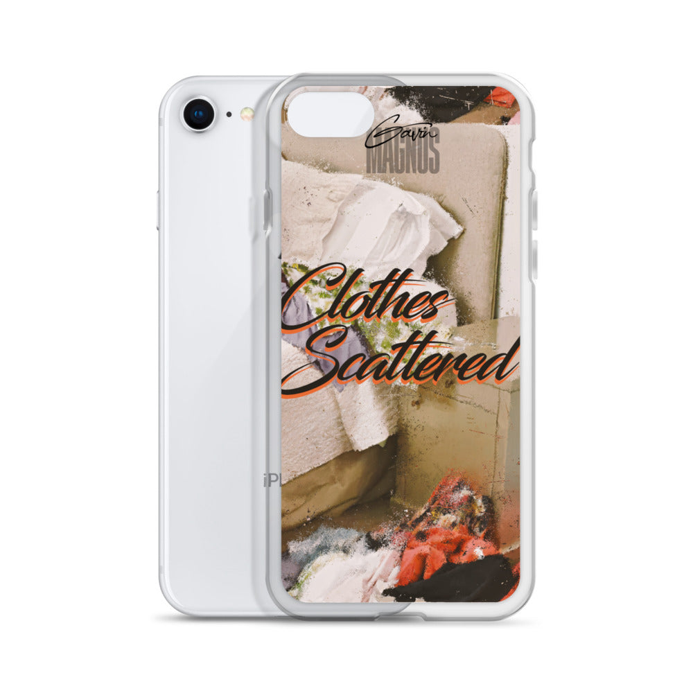 Clothes Scattered iPhone Case