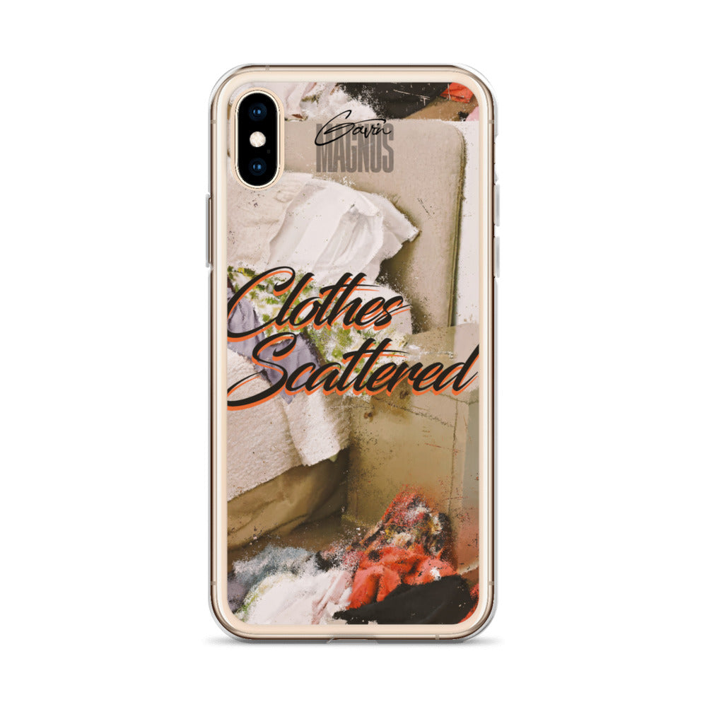 Clothes Scattered iPhone Case