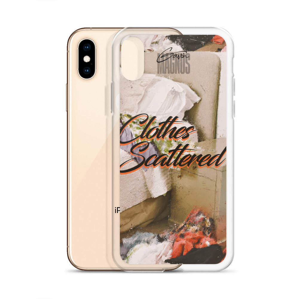 Clothes Scattered iPhone Case