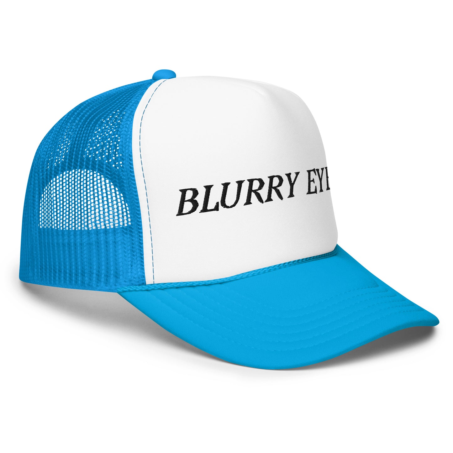 Blurry Eyes Foam Trucker Hat