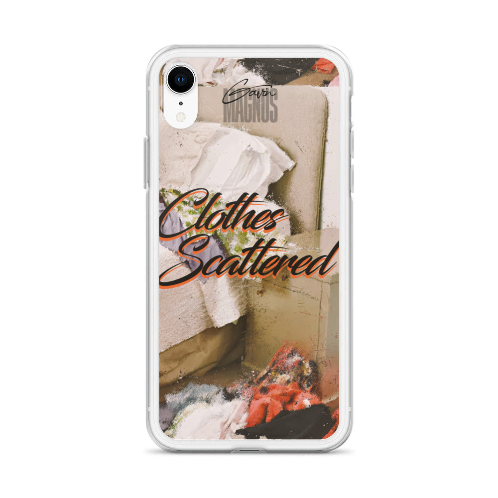 Clothes Scattered iPhone Case