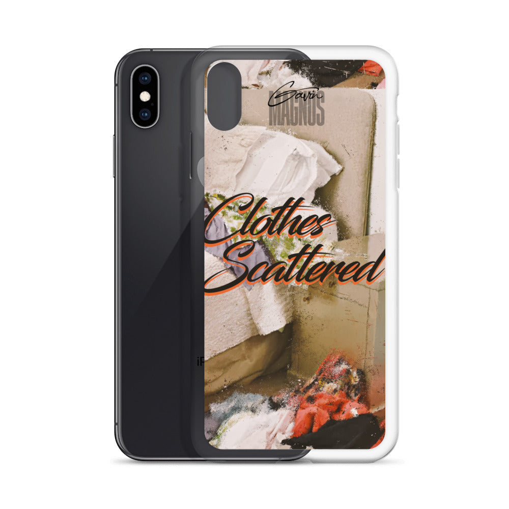 Clothes Scattered iPhone Case